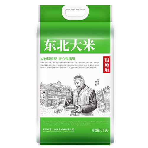 裕道府 匠心系列東北大米5kg（06.01.195） 06.01.195